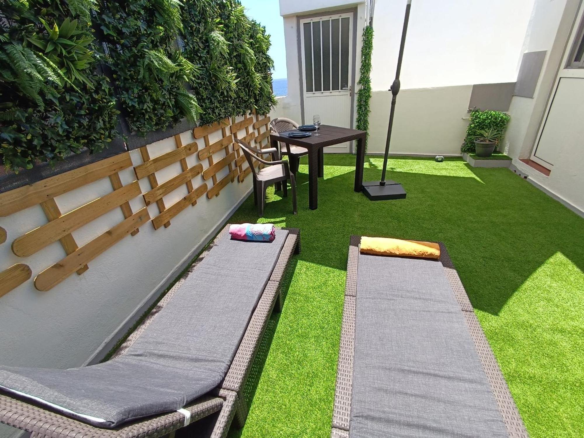 Appartement Avec Terrasse Et Vue Mer El Escobonal Exterior foto